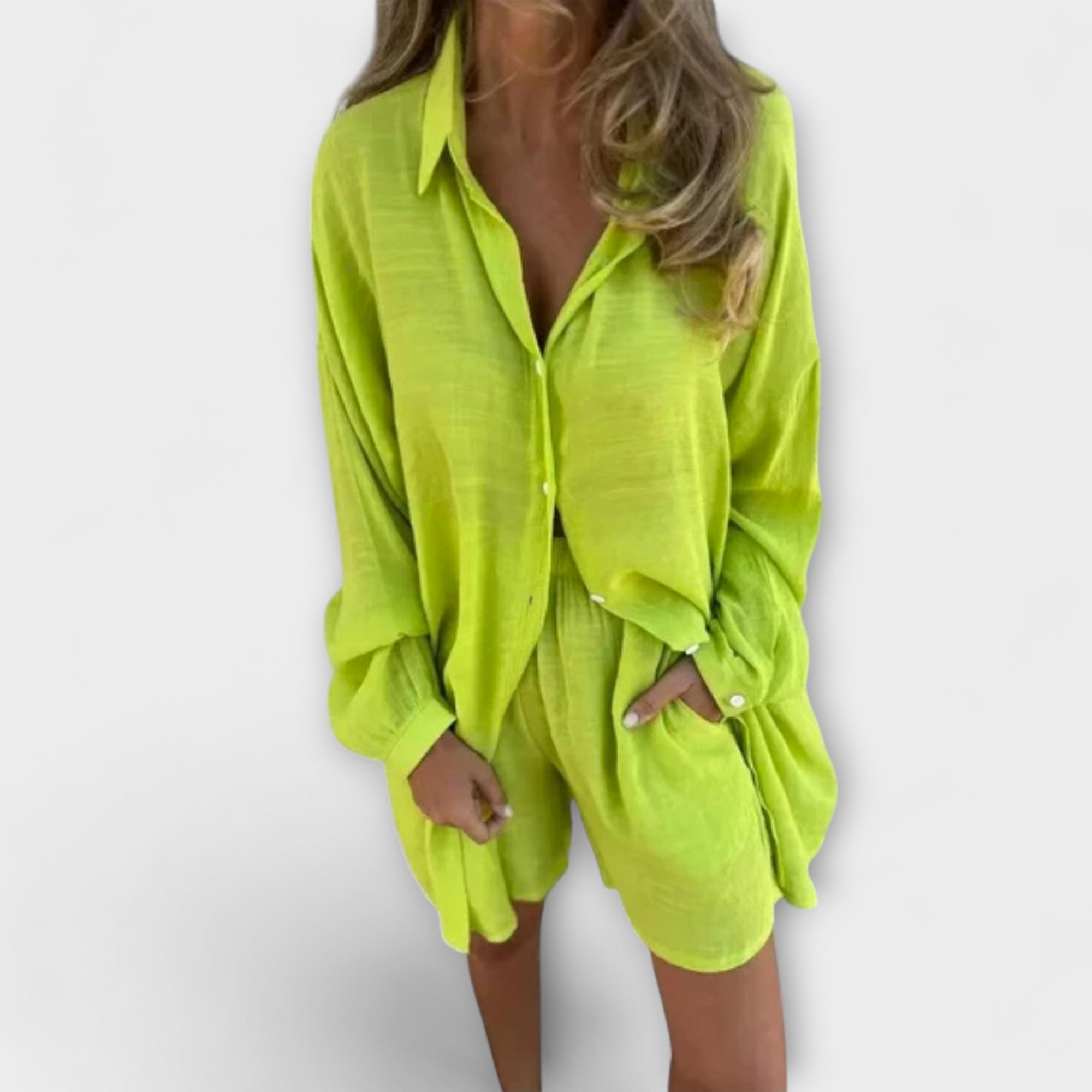 Miravo - Blouse-Shorts Set