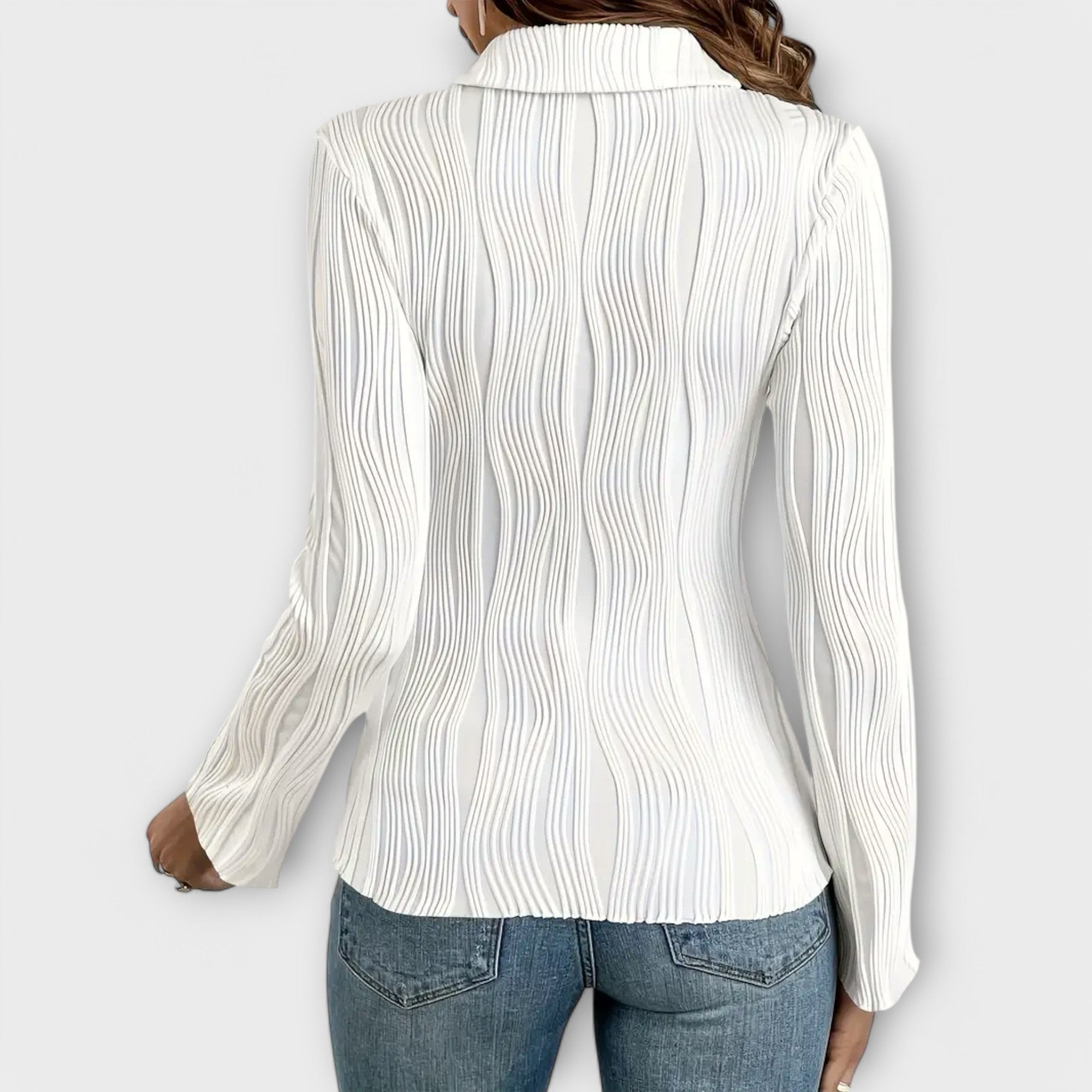 Natalie - Long Sleeve Blouse