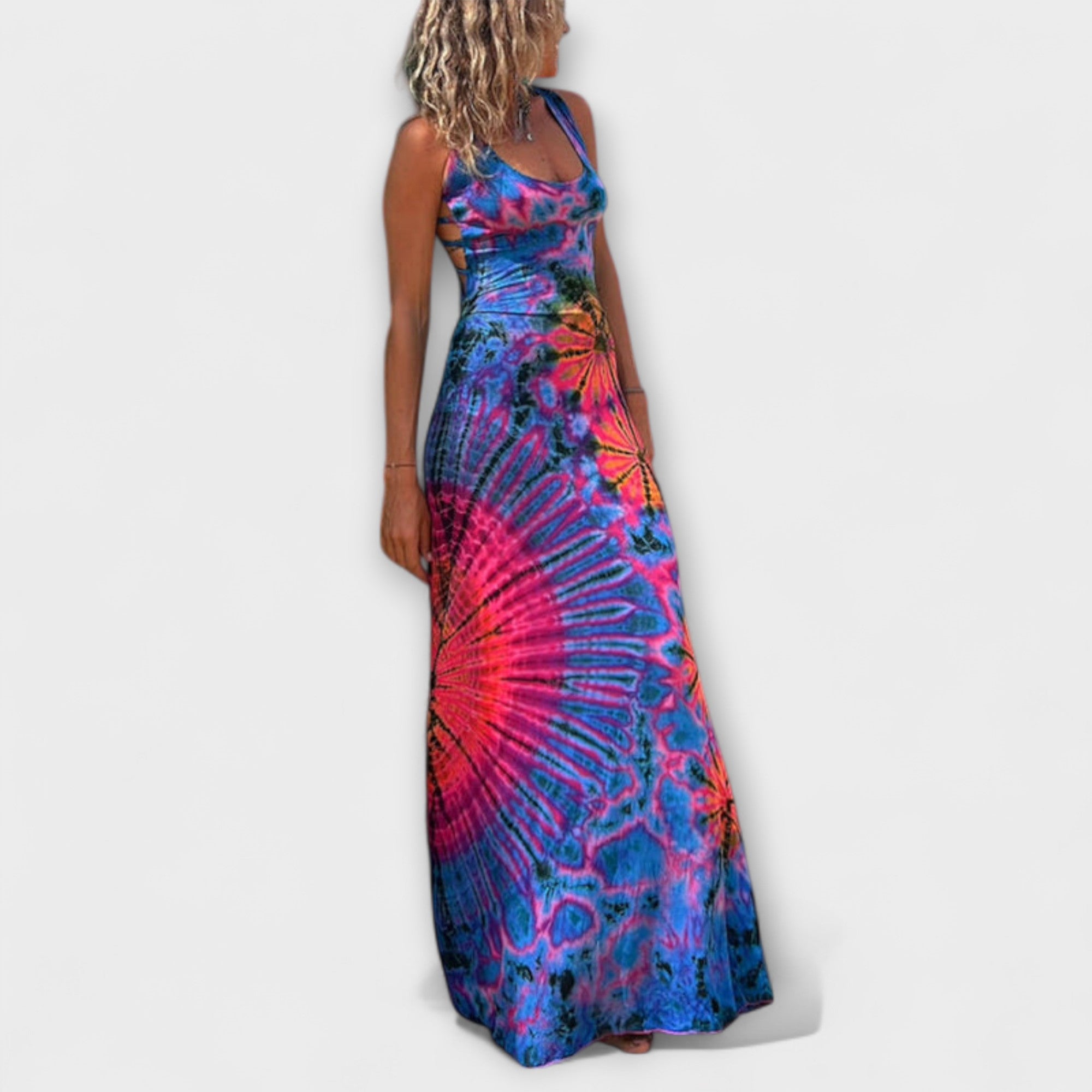 Ronja - La Bamba Tie-Dye Print Maxi Dress