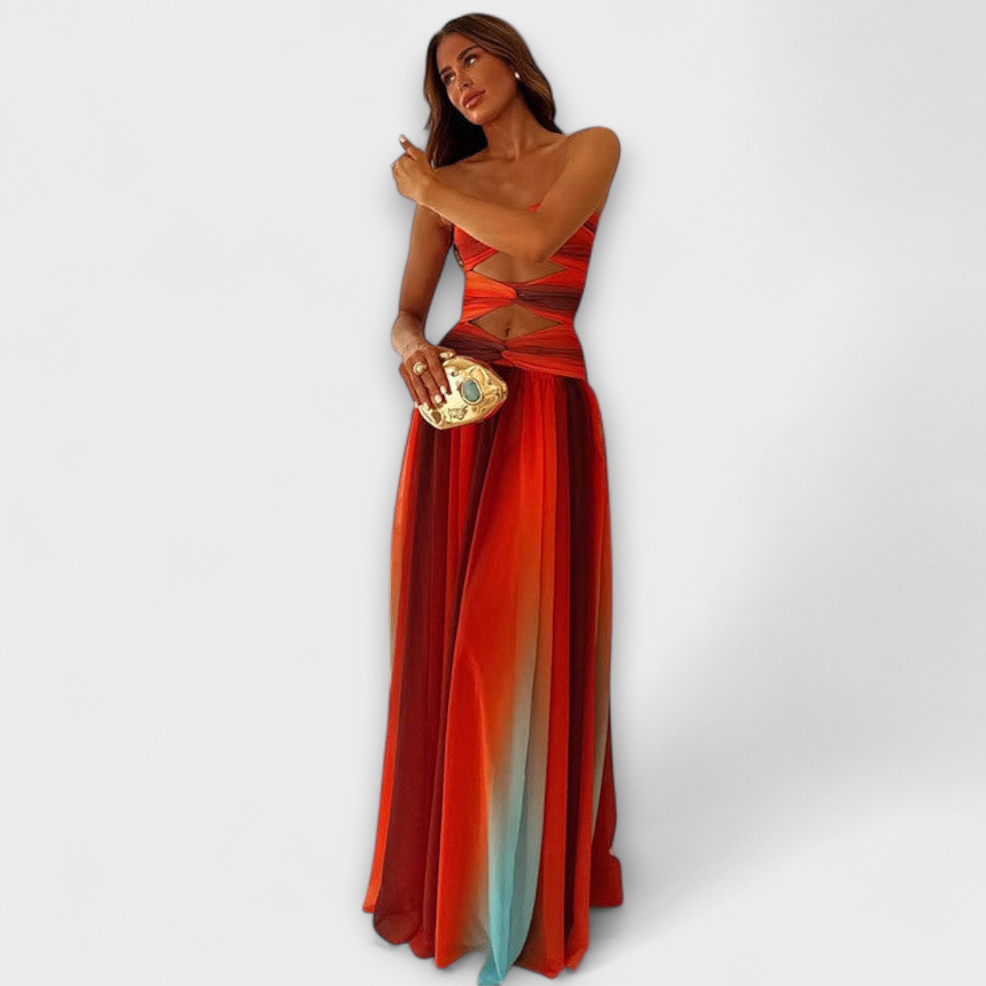 Laney - Strapless Maxi Dress