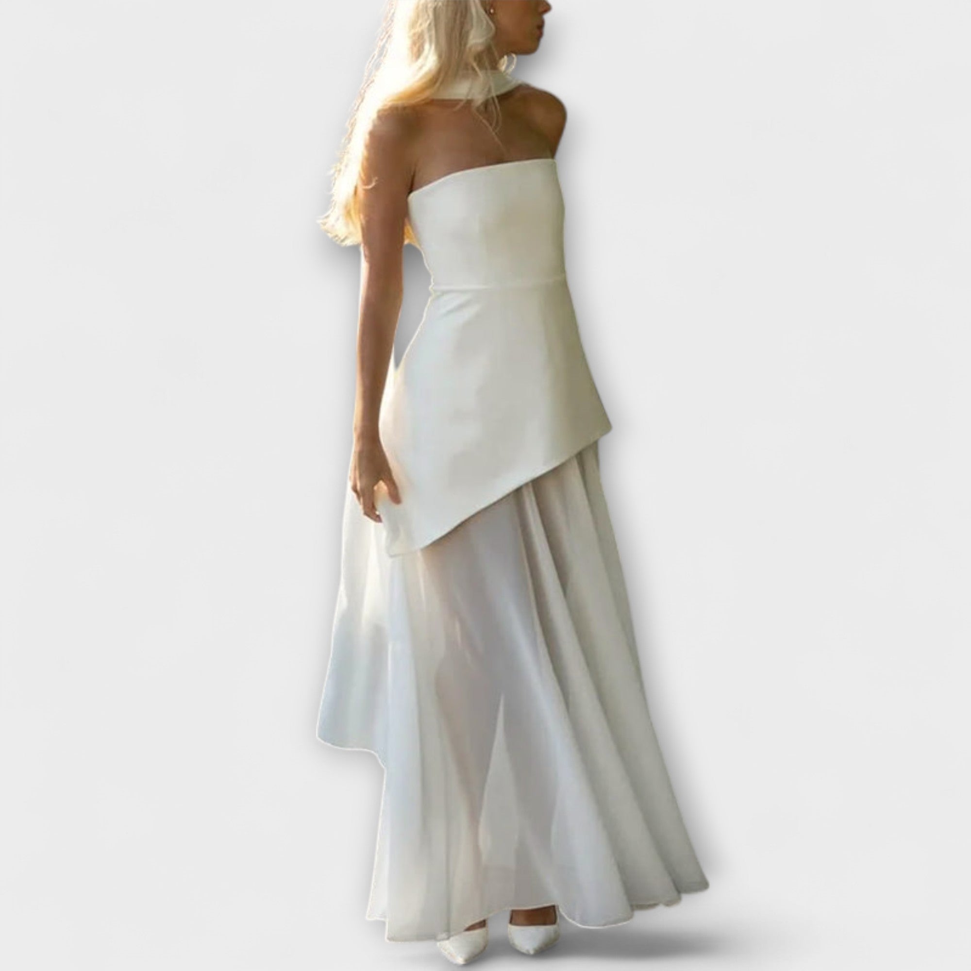 Goldie - Maxi Dress Made of Chiffon