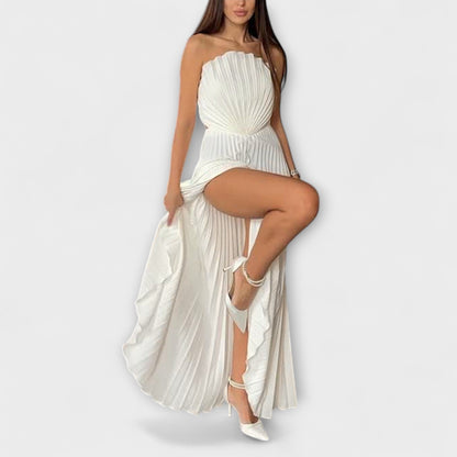 Athena - Stylish Pleated Dress
