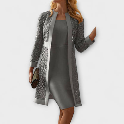 Runa - Elegant Two-Piece Lace Dress
