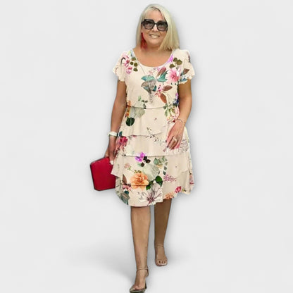 Lillian - Floral Elegance Dress