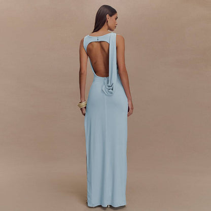 Rieke - Stylish Maxi Dress with High Slit