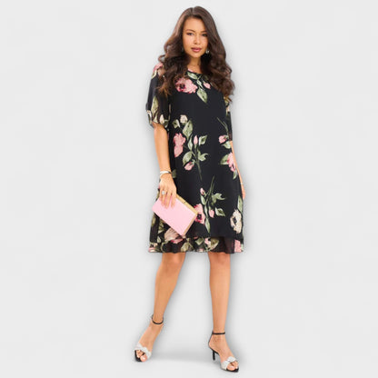 Melin - Elegant Chiffon Dress