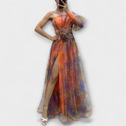 Minna – Asymmetrical Amelie Maxi Dress