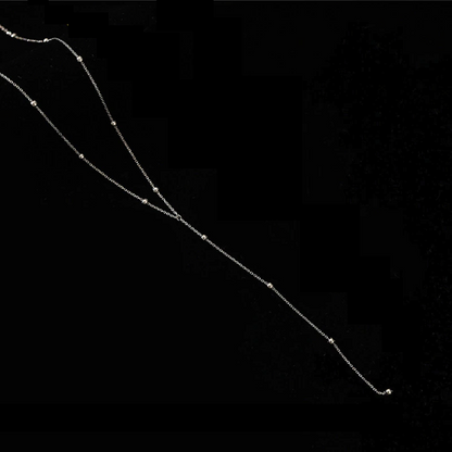 Collarbone Necklace with Tassels