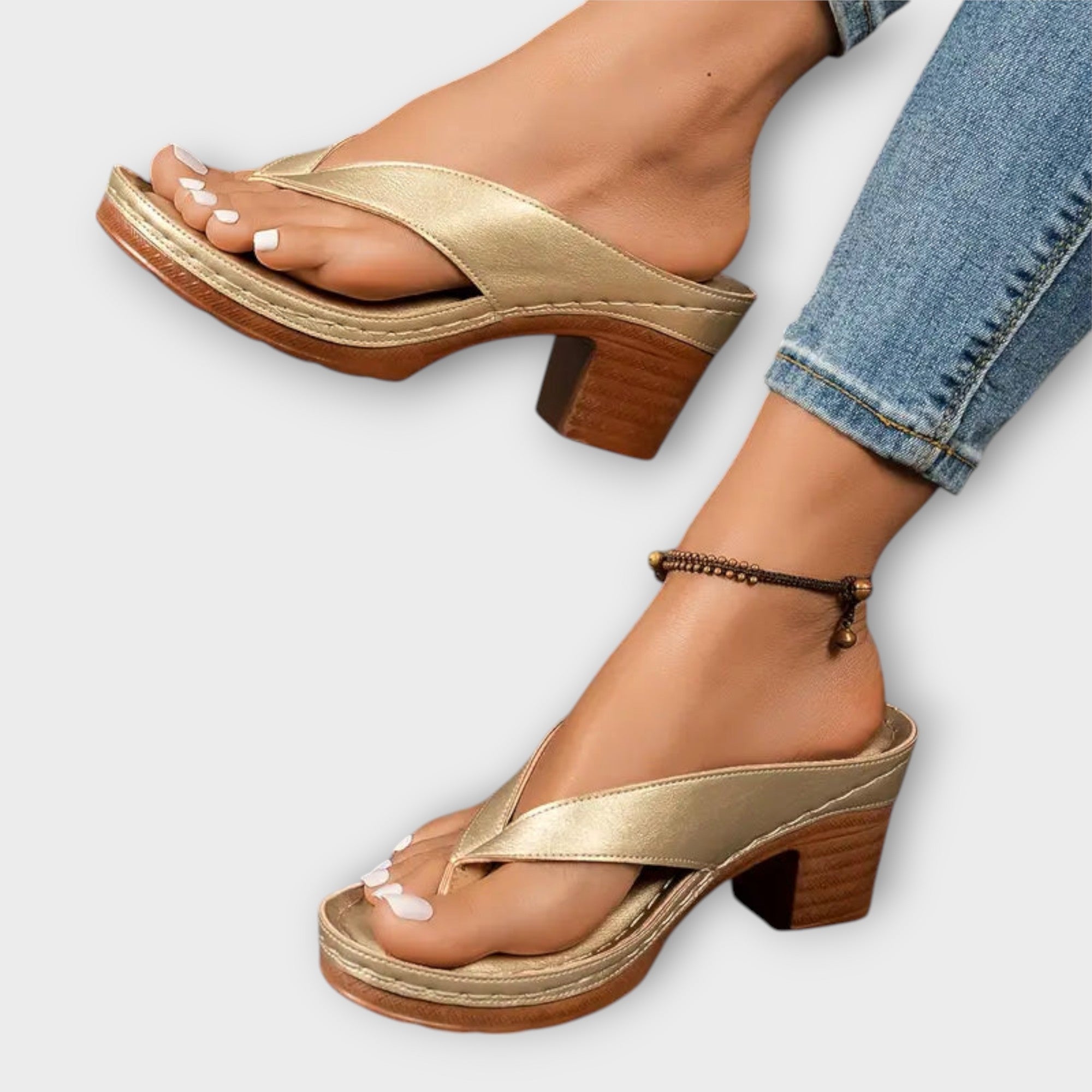 Emily - Orthopedic Heeled Slippers