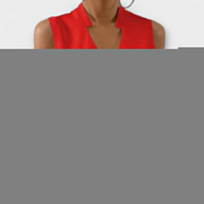 Soft Summer Top with V-Neck