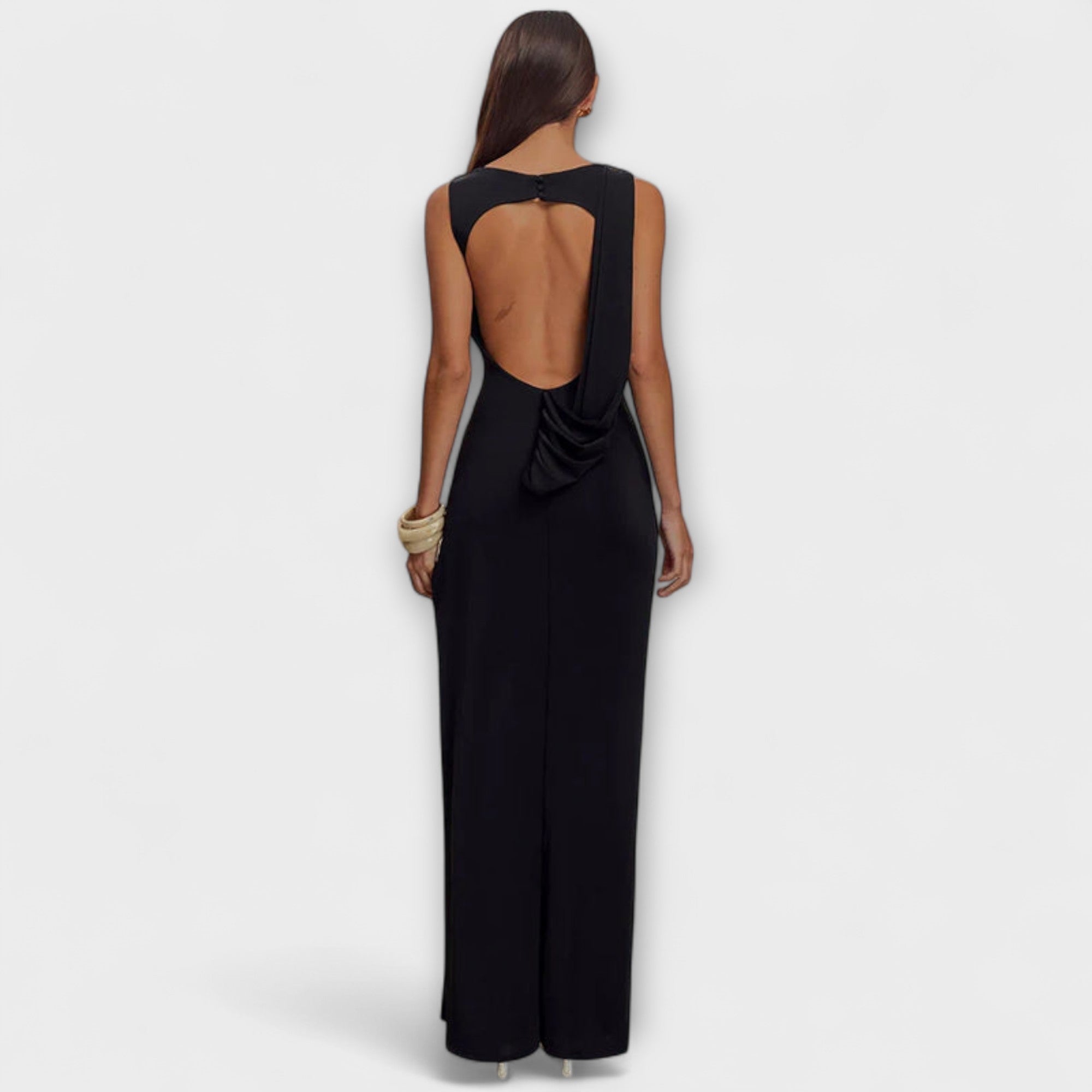Rieke - Stylish Maxi Dress with High Slit