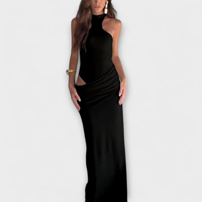 Minna - Seductive Sleeveless Cut-Out Dress