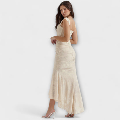 Renske - Long Dress with Elegant and Sophisticated Corset