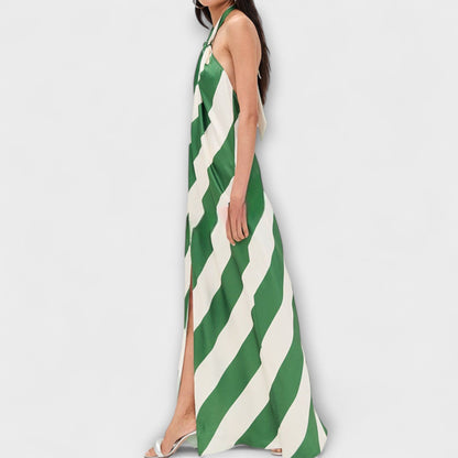 Marlowe - Striped Sleeveless Maxi Dress