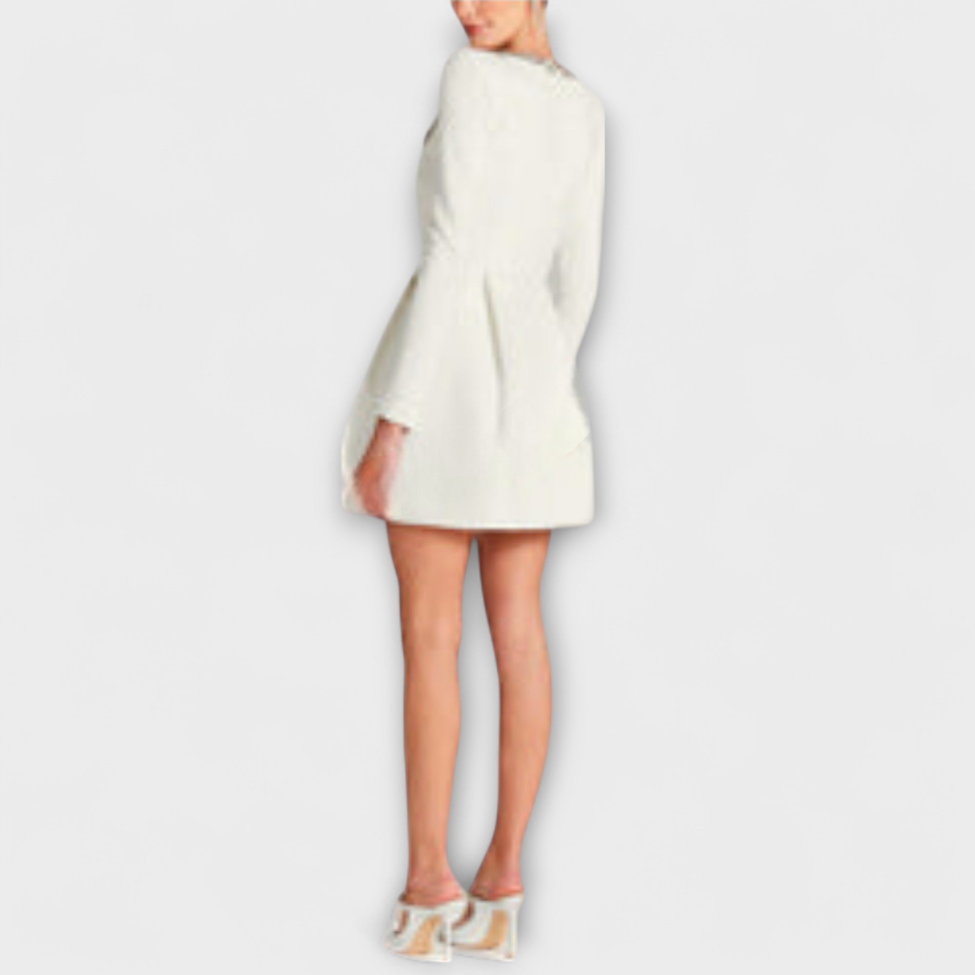 Wren - Mini Dress in Velvet with Jewel Embellishment