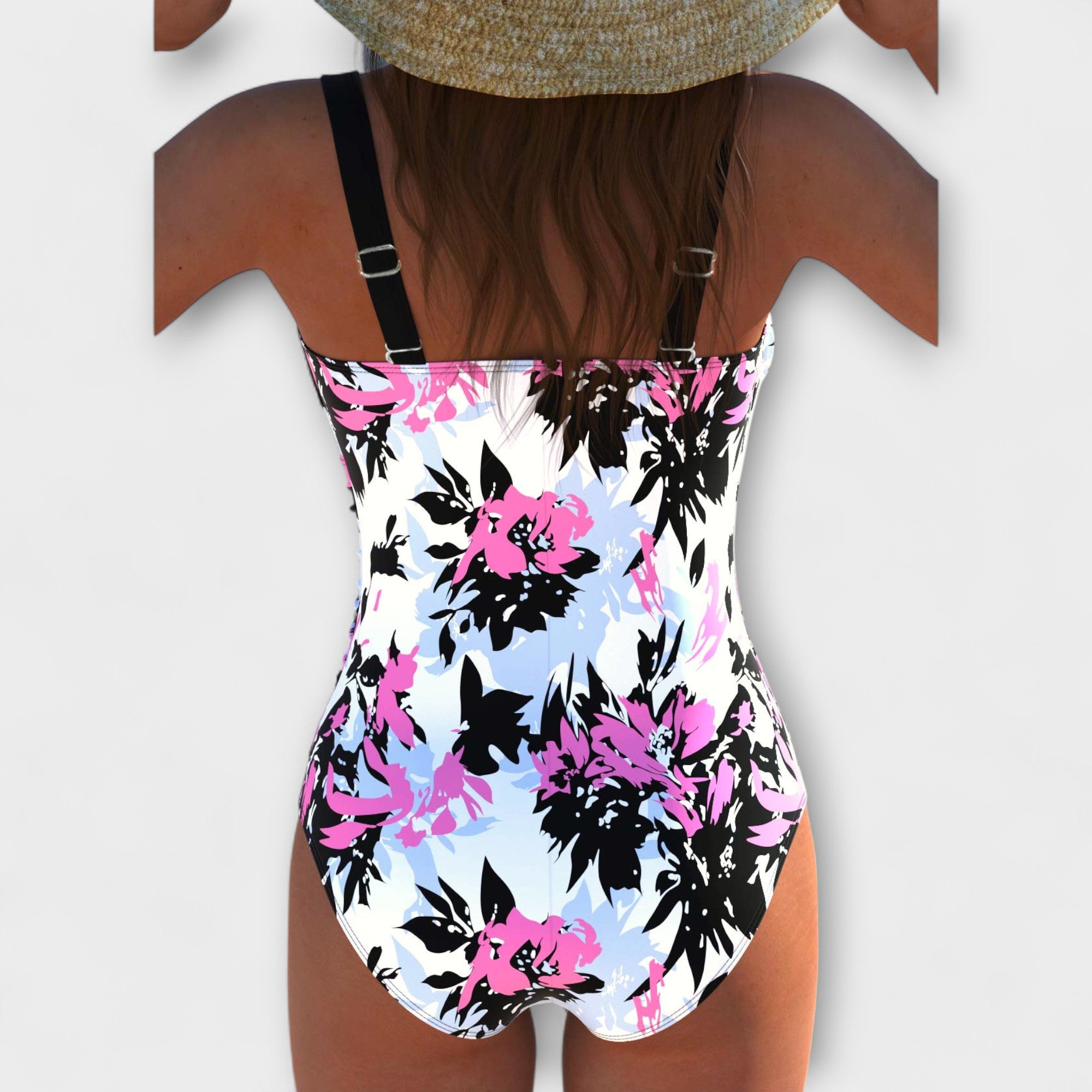 Miya - Colorful Print Swimsuit